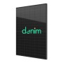 Denim - N type TOPCon 490 Wp All Black Glass/Glass (2x 1.6 mm) - 30 Year Warranty
