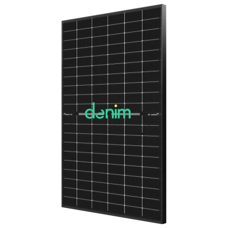 Denim - N type TOPCon 500 Wp Black Transparent Glass/Glass (2x 2.0 mm) Bifacial - 35 year warranty